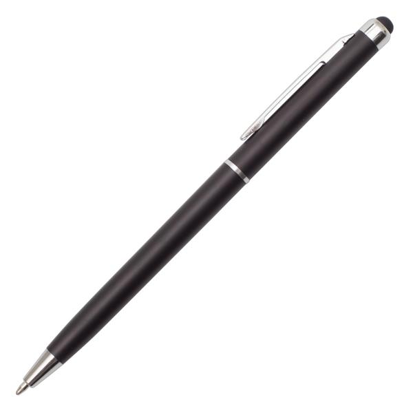 Długopis plastikowy Touch Point, czarny-2012656