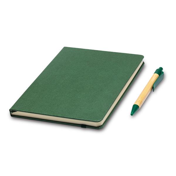 Zestaw upominkowy notes z długopisem Forest, zielony-2550266