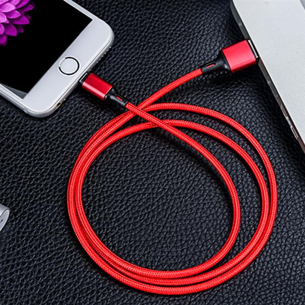 Wozinsky kabel przewód USB - Lightning 2,4A 2m czerwony (WUC-L2R)-2269556