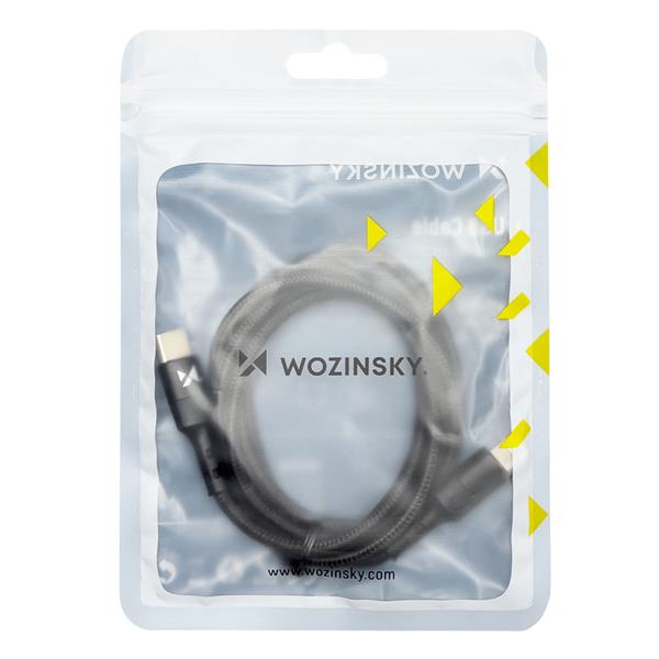 Wozinsky kabel przewód USB Typ C - Lightning Power Delivery 18W 1m czarny (WUC-PD-CL1B)-2209299