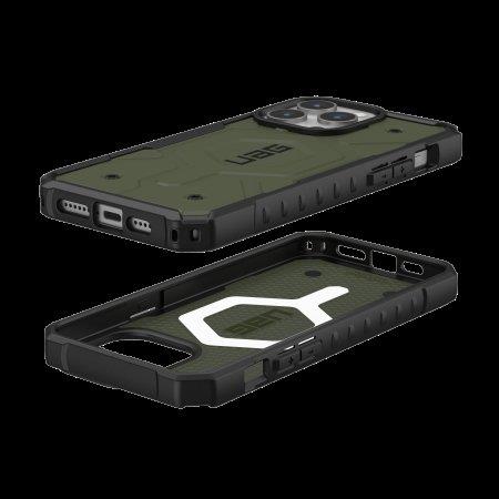 UAG Pathfinder Magsafe - obudowa ochronna do iPhone 15 Pro Max (olive)-3140871