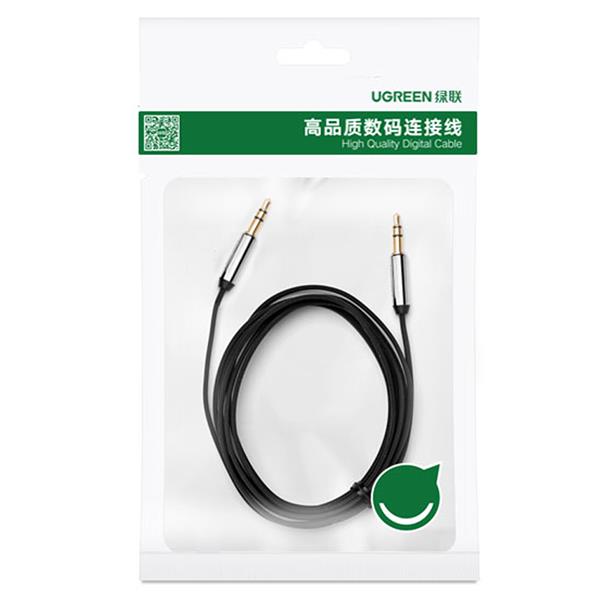 Ugreen kabel przewód audio AUX mini jack 3,5mm 1m czarny (AV119)-2964608