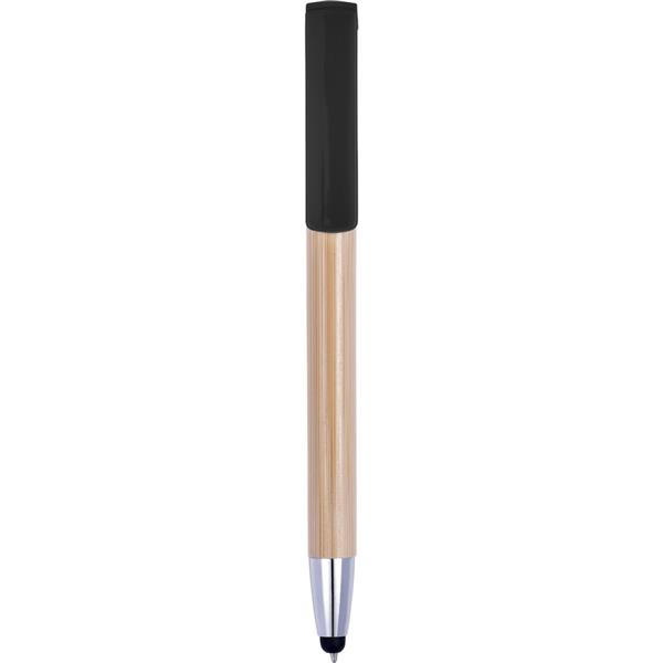 Bambusowy długopis, touch pen, stojak na telefon-1981811