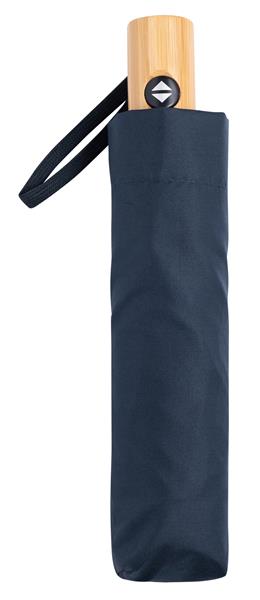 Automatyczny, wiatroodporny parasol kieszonkowy CALYPSO, granatowy-2942170