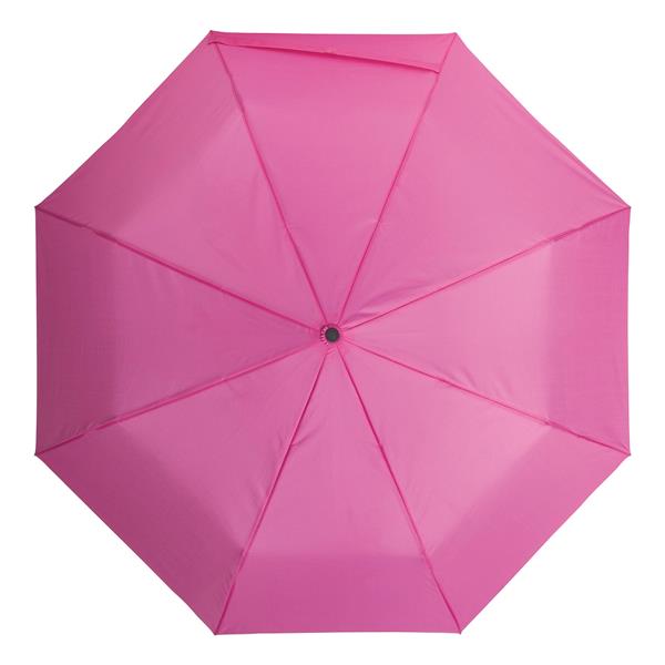 Automatyczny, wiatroodporny, kieszonkowy parasol BORA, ciemnoróżowy-2942208