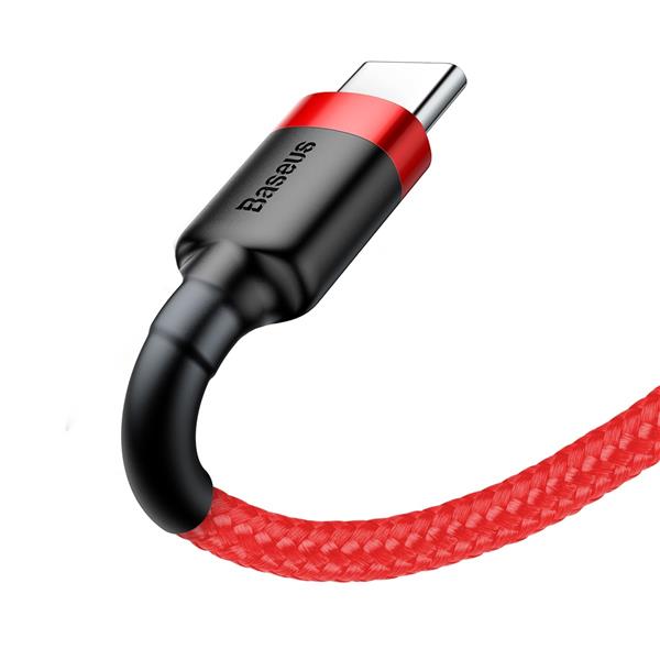 Baseus kabel Cafule USB - USB-C 2,0 m 2A czerwony-2117475