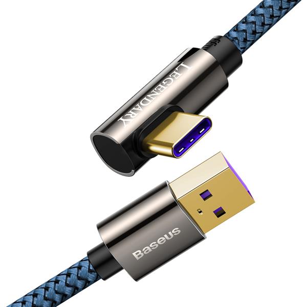 Baseus kabel Legend USB - USB-C 1,0m 66W niebieski-2093368