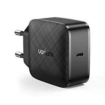 Ugreen szybka ładowarka sieciowa GaN 65W USB Typ C Quick Charge 3.0 Power Delivery (azotek galu) czarny (CD217 70817)-2209455
