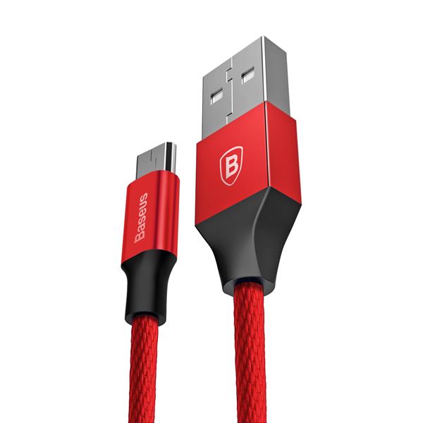 Baseus kabel Yiven USB - microUSB 1,5 m 2A czerwony-2062463
