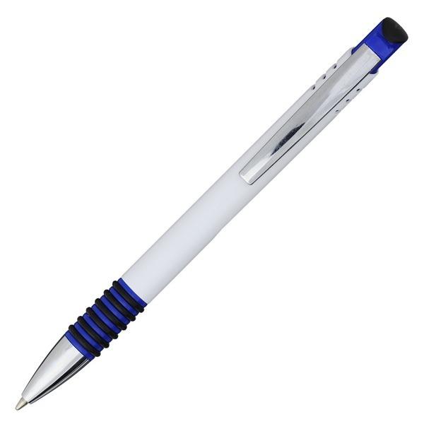 Długopis Joy, niebieski/biały-2549866