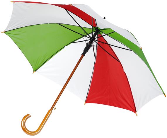 Drewniany parasol automatyczny NANCY-617496
