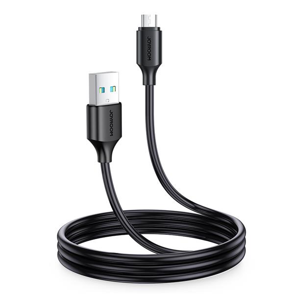 Joyroom kabel USB-A - Micro USB 480Mb/s 2.4A 1m czarny (S-UM018A9)-2428494