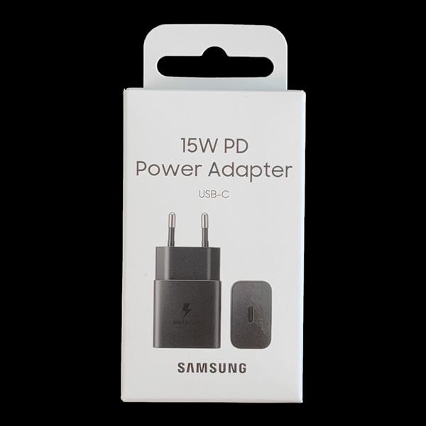 Samsung ładowarka sieciowa USB Typ C 15W PD AFC czarny (EP-T1510NBEGEU)-2285230