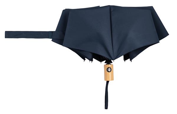 Automatyczny, wiatroodporny parasol kieszonkowy CALYPSO, granatowy-2942171