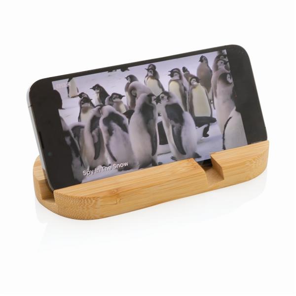 Bambusowy stojak na telefon, tablet-2349311