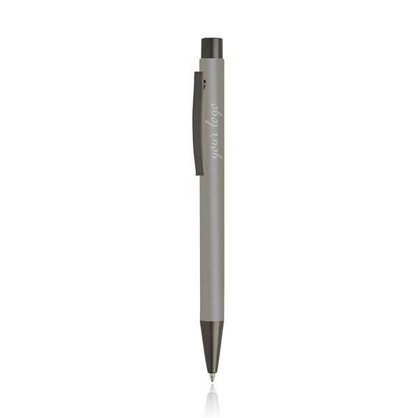 Długopis metalowy aluminiowy soft touch-1918656