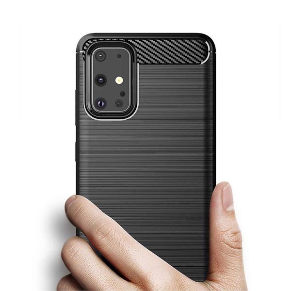 Carbon Case elastyczne etui pokrowiec Samsung Galaxy S20 Ultra czarny-2149838