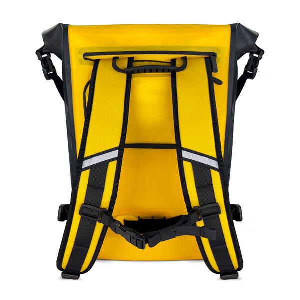 Wozinsky wodoszczelny plecak rowerowy ze stelażem torba rowerowa 2w1 23l żółty (WBB31YE)-2260976