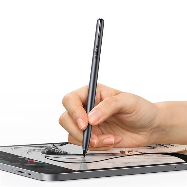 Ugreen pojemnościowy rysik stylus pen do iPad (aktywny) szary (80135 LP221)-2189289