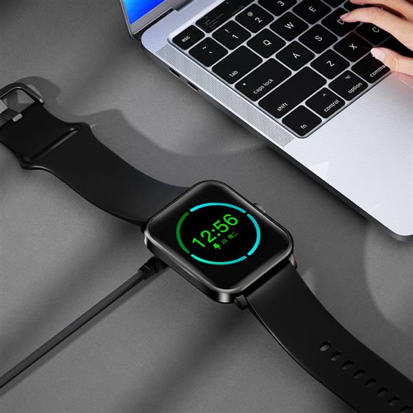 QCY Watch GTS stylowy smartwatch czarny-3119711