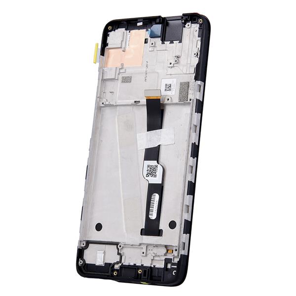 LCD + Panel Dotykowy Motorola Moto One Fusion Plus XT2067 5D68C16856 czarny z ramką oryginał-2987568