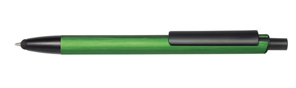 Długopis GENEVA, czarny, zielony-2306939