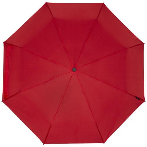 Składany wiatroodporny parasol 51 cm z PET z recyklingu Birgit-3090102