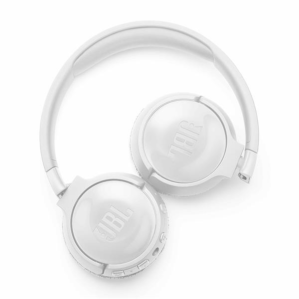 JBL słuchawki bezprzewodowe nauszne z redukcją szumów T600BT NC białe-1577618