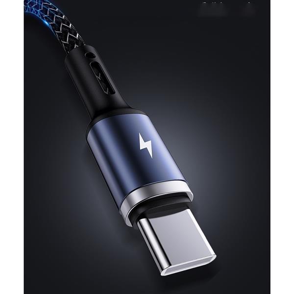 WK Design Kingkong kabel USB - Micro USB Power Delivery QuickCharge 3 A 1 m czarny (WDC-128m)-2186193