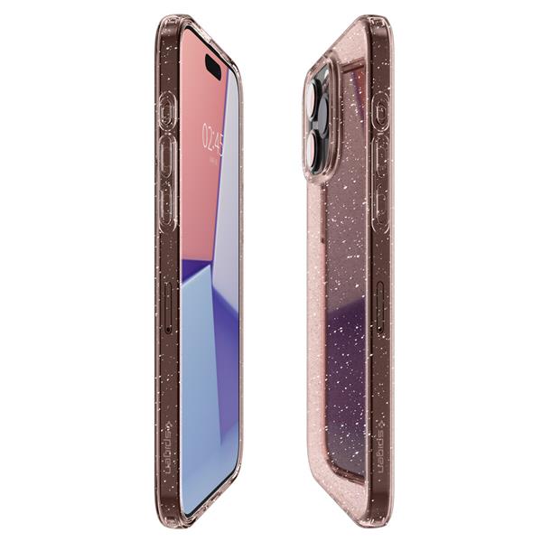 Spigen Liquid Crystal Glitter, rose quartz - iPhone 15 Pro Max-3138721