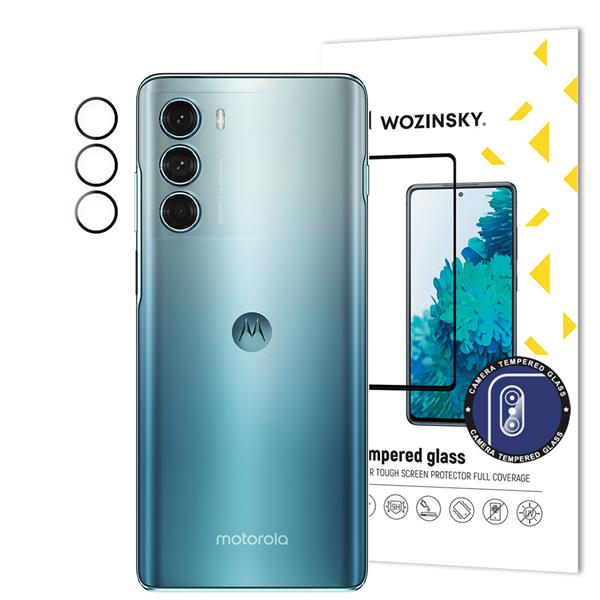 Wozinsky Full Camera Glass szkło hartowane 9H na cały aparat kamerę Motorola Moto G200 5G / Edge S30-2395966