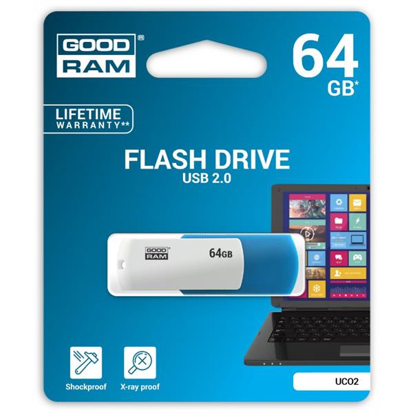 GOODRAM Pendrive Color Mix  64GB USB2.0 64 GB COLOR MIX USB 2.0-3011543