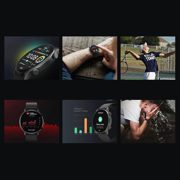 Xiaomi Haylou RT3 Plus smartwatch czarny (LS16)-2630979