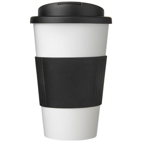 Americano® 350 ml tumbler with grip & spill-proof lid-2331155