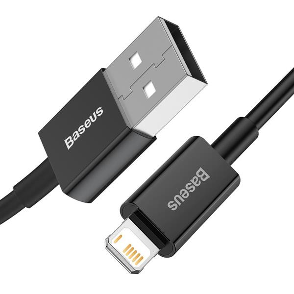 Baseus kabel Superior USB - Lightning 1,0 m 2,4A czarny-3016339