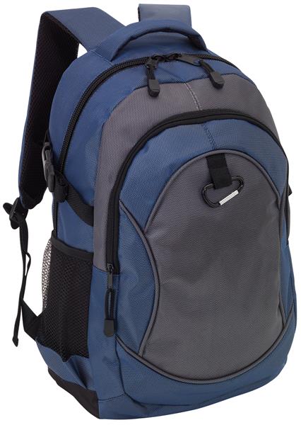 Plecak HIGH-CLASS, niebieski, szary-2306275
