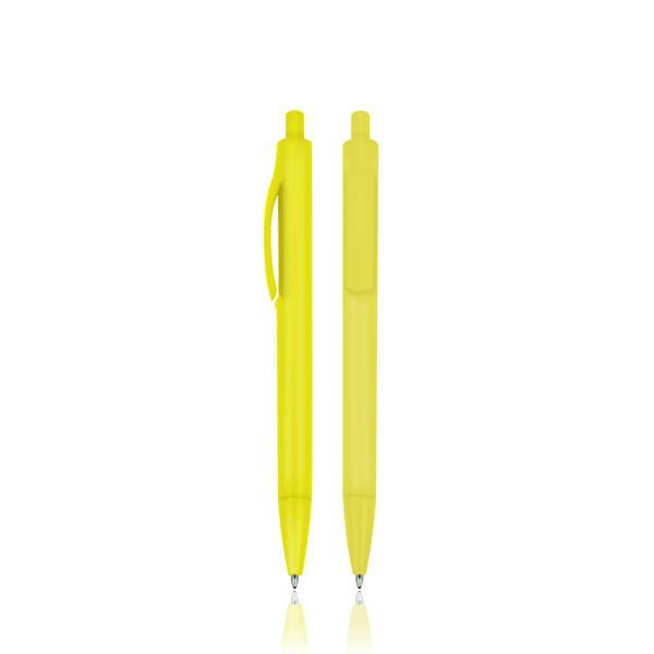 Plastikowy długopis neonowy-1919558