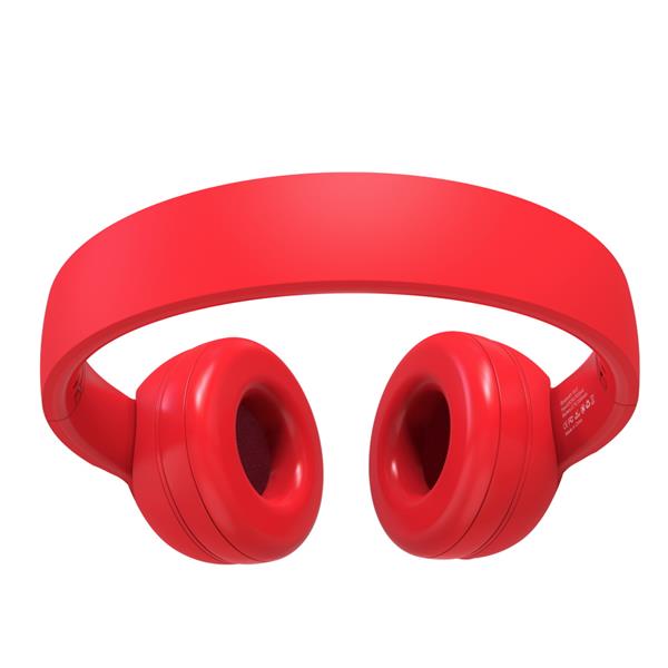 XO Słuchawki Bluetooth BE22 czerwone nauszne-2067938