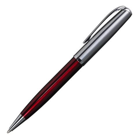 Długopis Bogota, bordowy/srebrny-544399