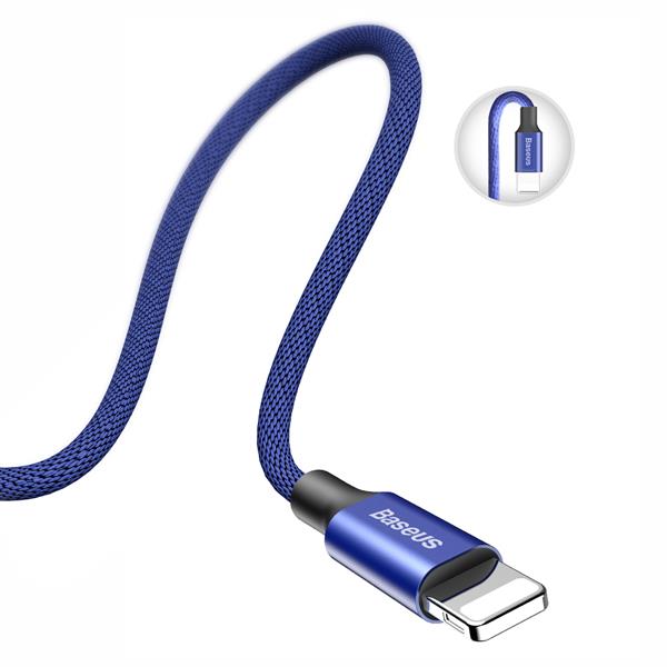 Baseus kabel Yiven USB - Lightning 1,2 m 2A niebieski-2104619