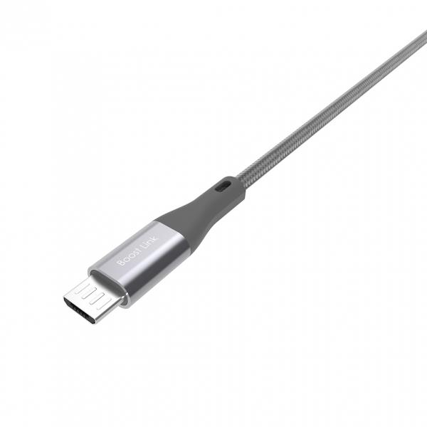 Nylonowy kabel do transferu danych LK30 Typ - B Quick Charge 3.0-1455050