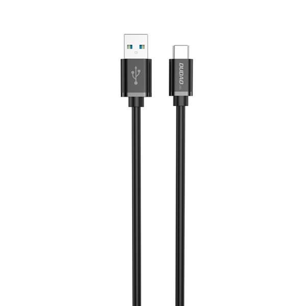 Dudao kabel przewód USB - USB Typ C Super Fast Charge 1 m czarny (L5G-Black)-2220443