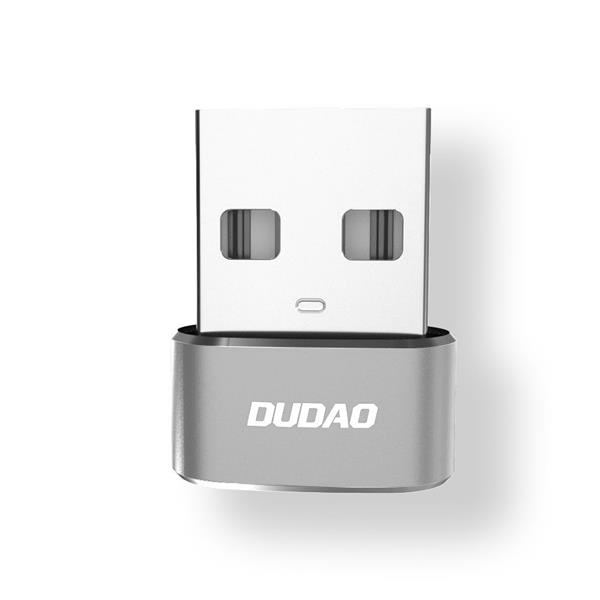 Dudao adapter przejściówka ze złącza USB Type-C na USB czarny (L16AC black)-2149762