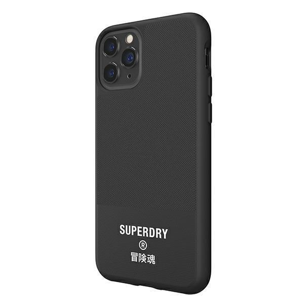Etui SuperDry Moulded Canvas na iPhone 11 Pro Case - czarne 41548-2284981