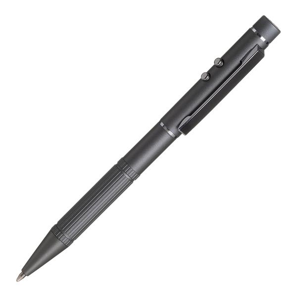 Długopis ze wskaźnikiem laserowym Stellar, grafitowy-1632005