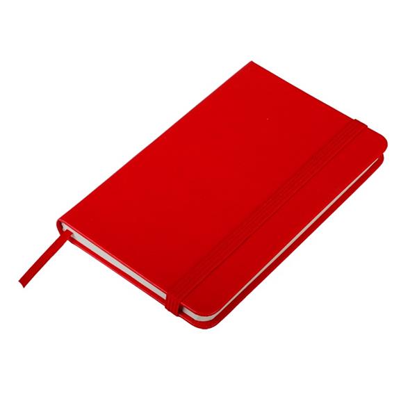 Notatnik 90x140/80k kratka Zamora, czerwony-2010590