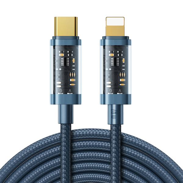 Joyroom kabel przewód USB Typ C - Lightning PD 20W 2m niebieski (S-CL020A20-blue)-2417577