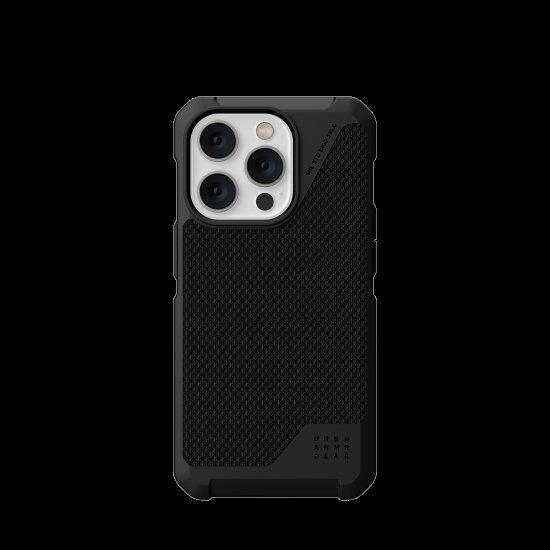 UAG Metropolis LT - obudowa ochronna do iPhone 14 Pro kompatybilna z MagSafe (kevlar-black)-3140796