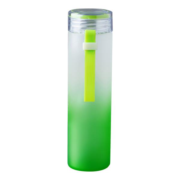 Butelka szklana Invigorate 400 ml, zielony-1622958