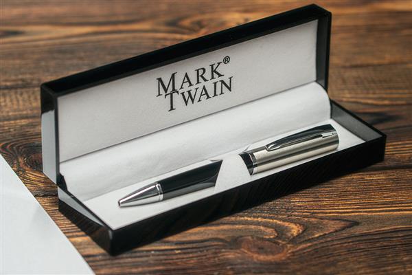 Długopis metalowy Mark Twain-2364281
